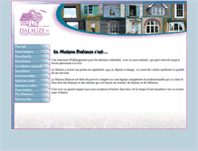 Tablet Screenshot of maisondalauze.com